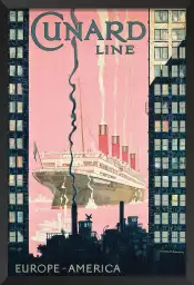 Cunard Line - tableaux contemporain