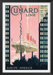 Cunard Line - tableaux contemporain