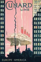 Cunard Line - tableaux contemporain