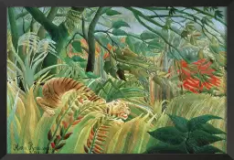 Orage de Henri Rousseau - tableau celebre