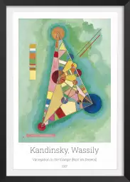 Variation en triangle par Wassily Kandinsky - tableau celebre