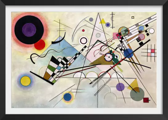 Composition 8 de Wassily Kandinsky - tableau celebre
