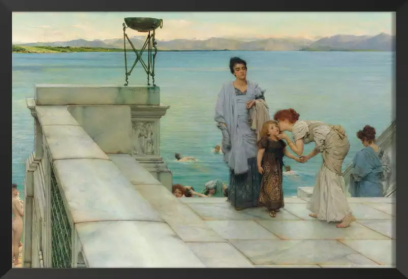 Le baiser de Sir Lawrence Alma-Tadema - tableau celebre