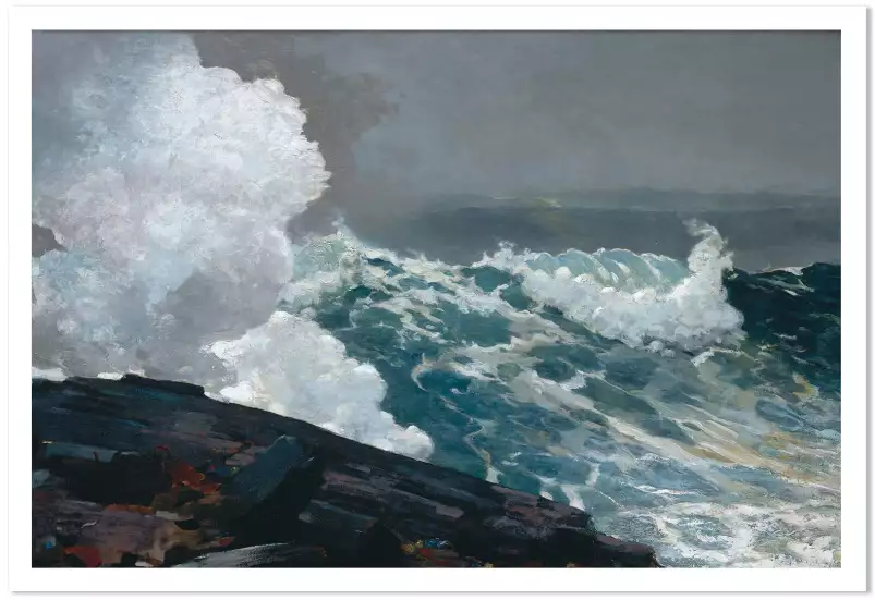 Nord Est de Winslow Homer - tableau celebre