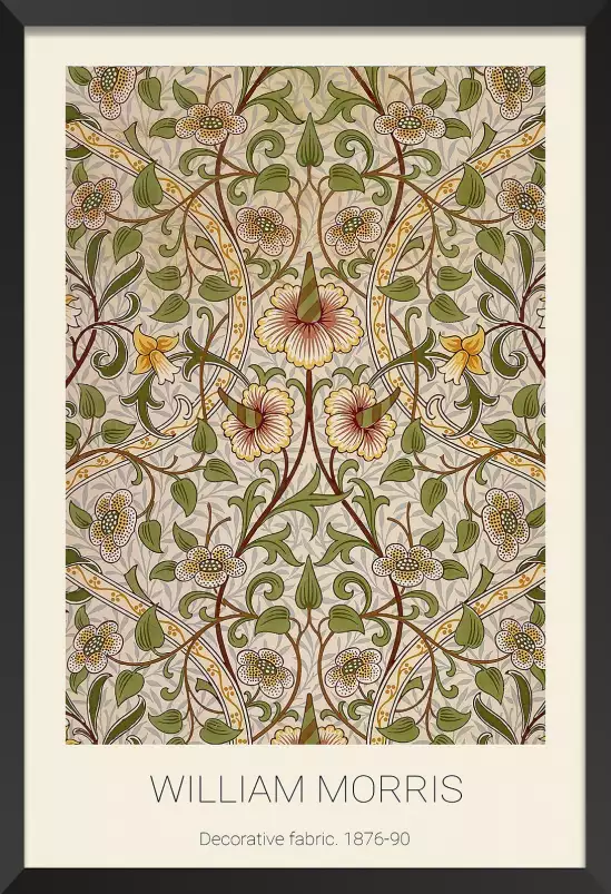 Decorative fabric par William Morris - tableau celebre