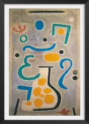 Le vase par Paul Klee - tableau celebre