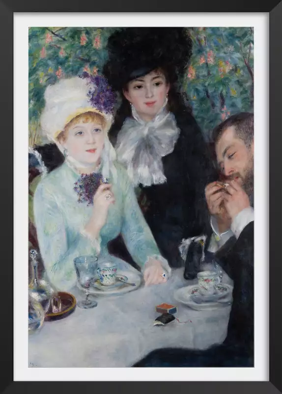 Le dîner d'Auguste Renoir - tableau celebre