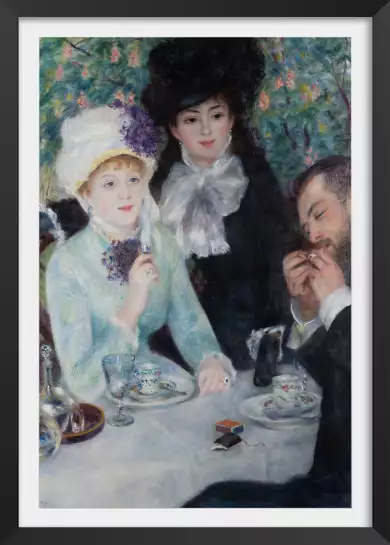 Le dîner d'Auguste Renoir - tableau celebre