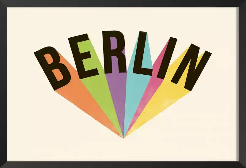 Berlin - poster minimaliste