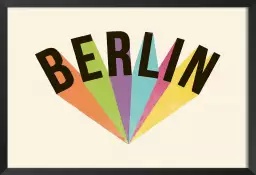 Berlin - poster minimaliste