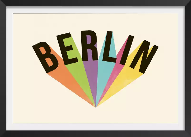 Berlin - poster minimaliste