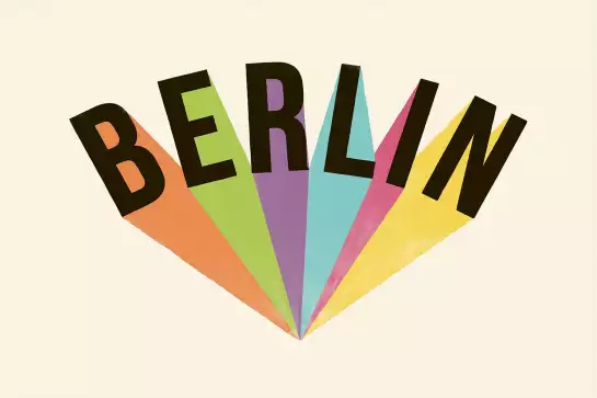 Berlin - poster minimaliste