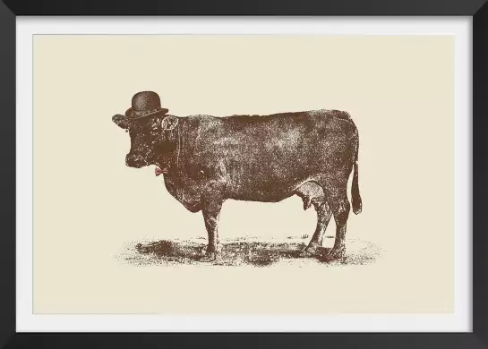 Cow Cow Nut - poster vintage