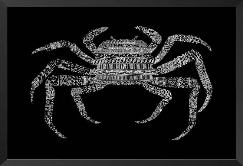 Crab - poster animaux