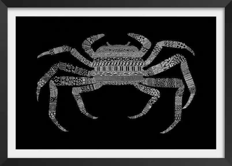 Crab - poster animaux