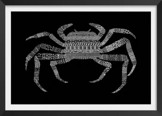 Crab - poster animaux