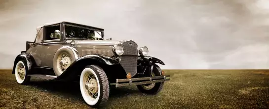 Auto classic retro - tableau voiture vintage