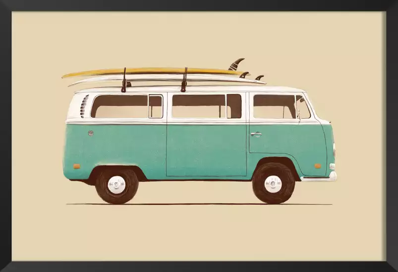 Summer van - poster voiture