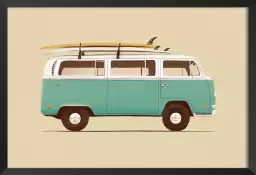 Summer van - poster voiture