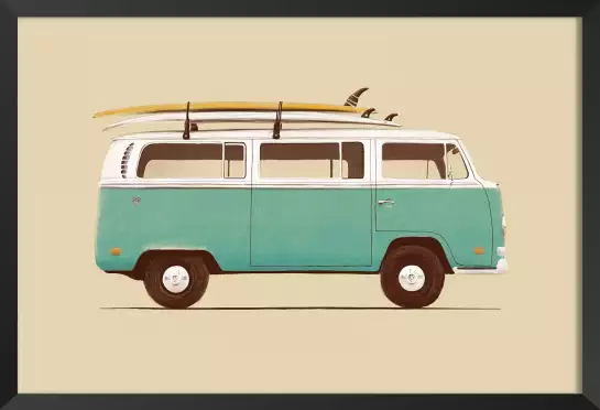 Summer van - poster voiture