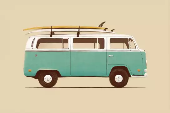 Summer van - poster voiture
