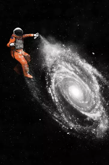 Cosmos art - affiche astronomie
