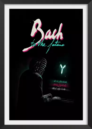 Bach to the future - tableau pop art