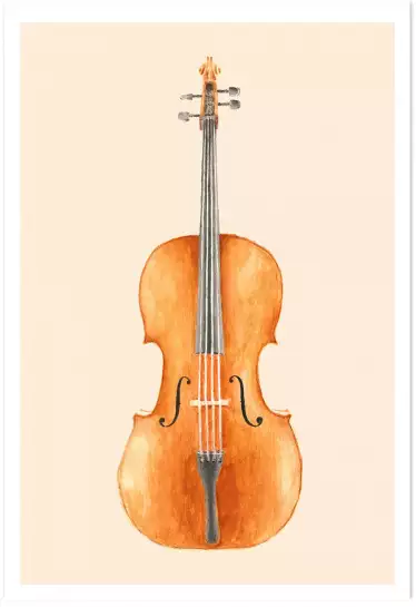 Cello - tableau contemporain