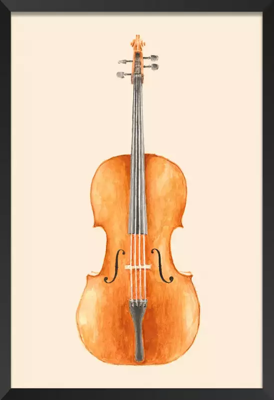 Cello - tableau contemporain