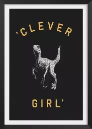 Clever black - poster d'art