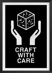 Craft with care - tableau art contemporain