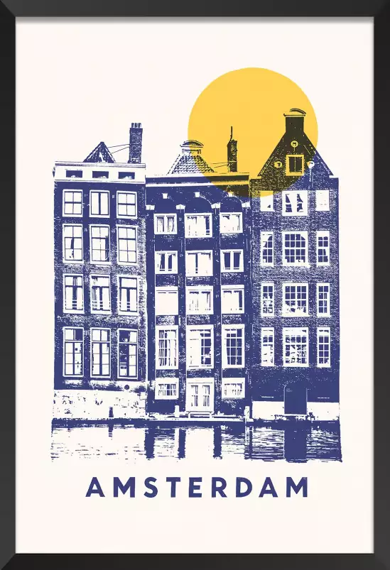 Amsterdam - affiche ville