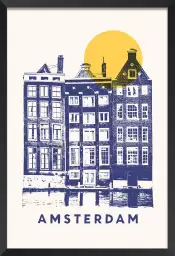 Amsterdam - affiche ville