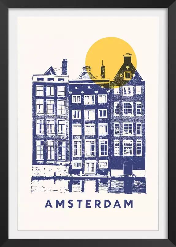 Amsterdam - affiche ville