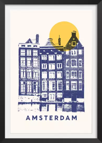 Amsterdam - affiche ville