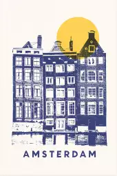 Amsterdam - affiche ville