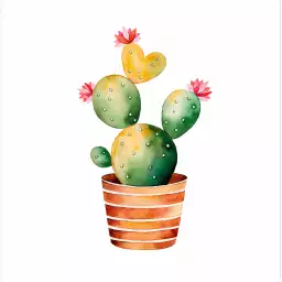 Cactus power - affiche cactus
