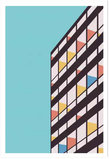 Le Corbusier - affiche architecture