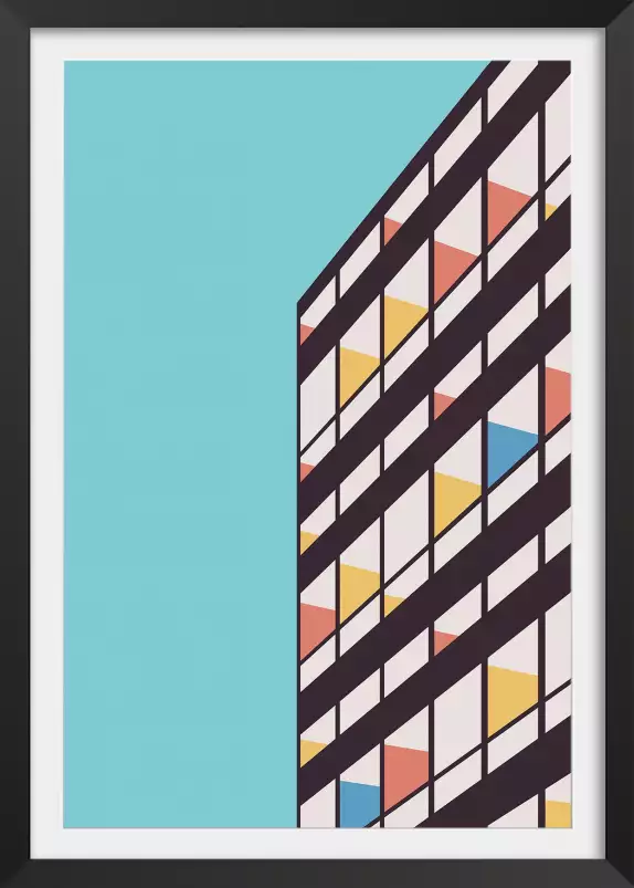 Le Corbusier - affiche architecture