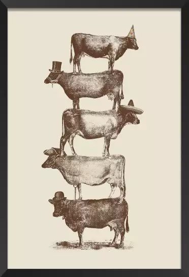 Oh la Vache - graphisme animaux
