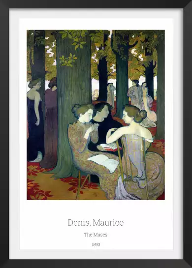 La muse de Maurice Denis - tableau peinture