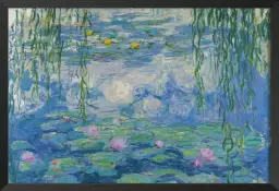 Waterlilies de Claude Monet - tableau celebre