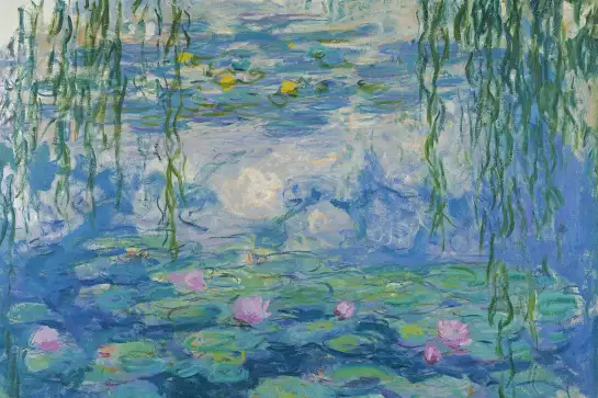Waterlilies de Claude Monet - tableau celebre
