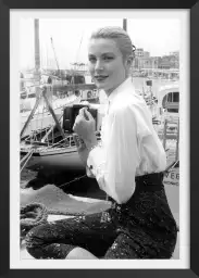 Grace Kelly à Cannes - tableau celebre femme