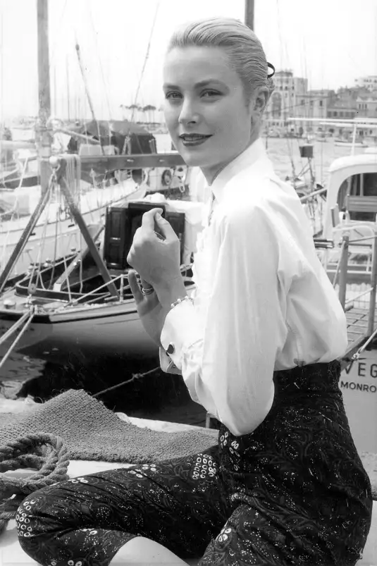 Grace Kelly à Cannes - tableau celebre femme