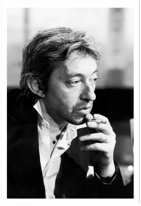 Serge Gainsbourg à la TV - photo de célébrités