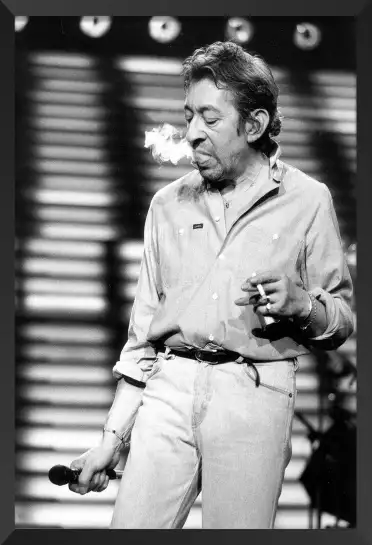 Concert de Serge Gainsbourg - photo de célébrités