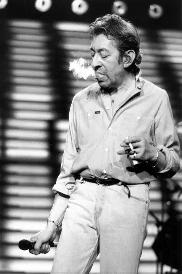 Concert de Serge Gainsbourg - photo de célébrités