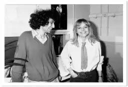 Michel Berger et France Gall en 1978 - photos noir et blanc célébrités