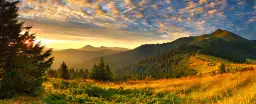 Colline et nature - paysage montagne